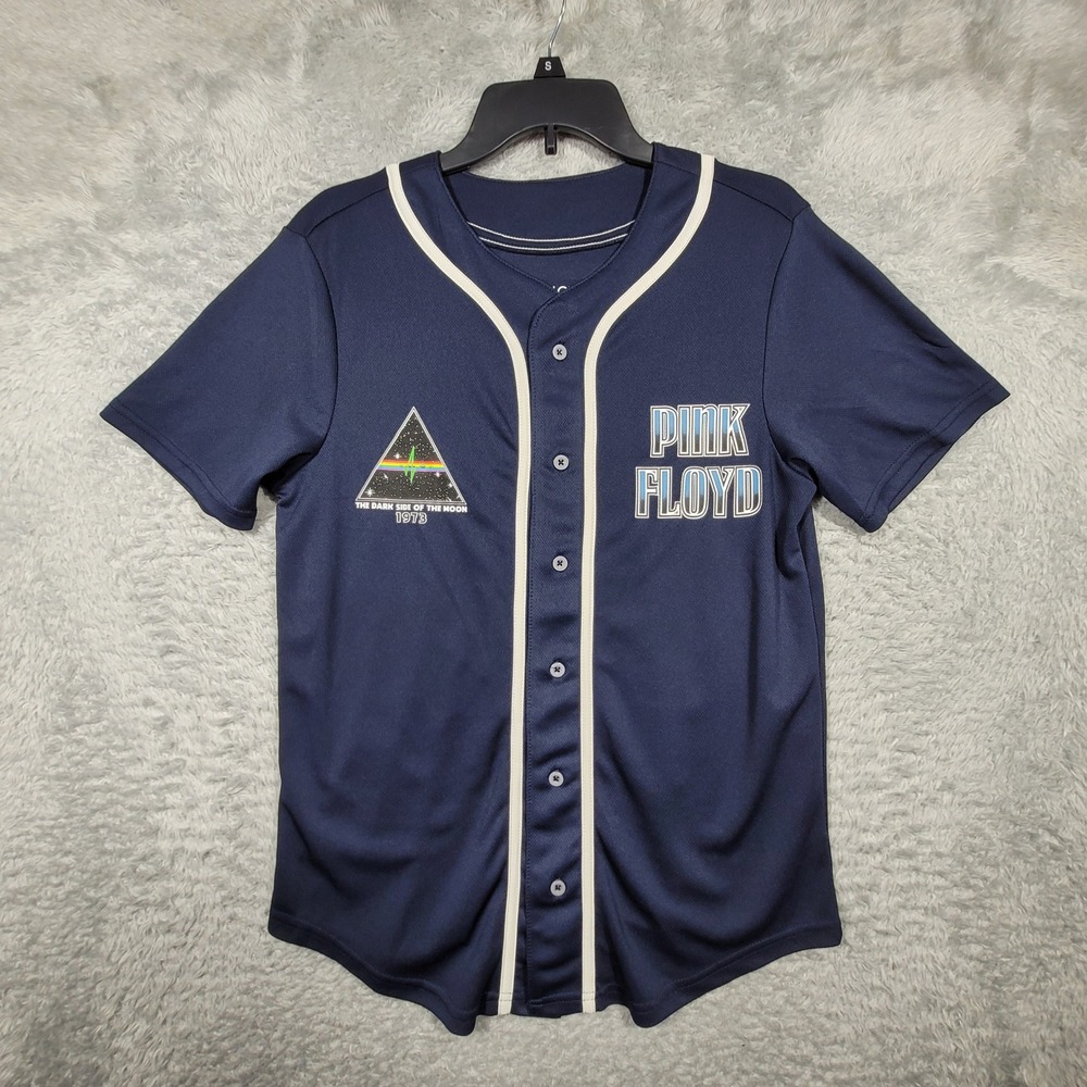 Pink Floyd The Dark Side of the Moon Baseball Jersey Shirt Mens Small